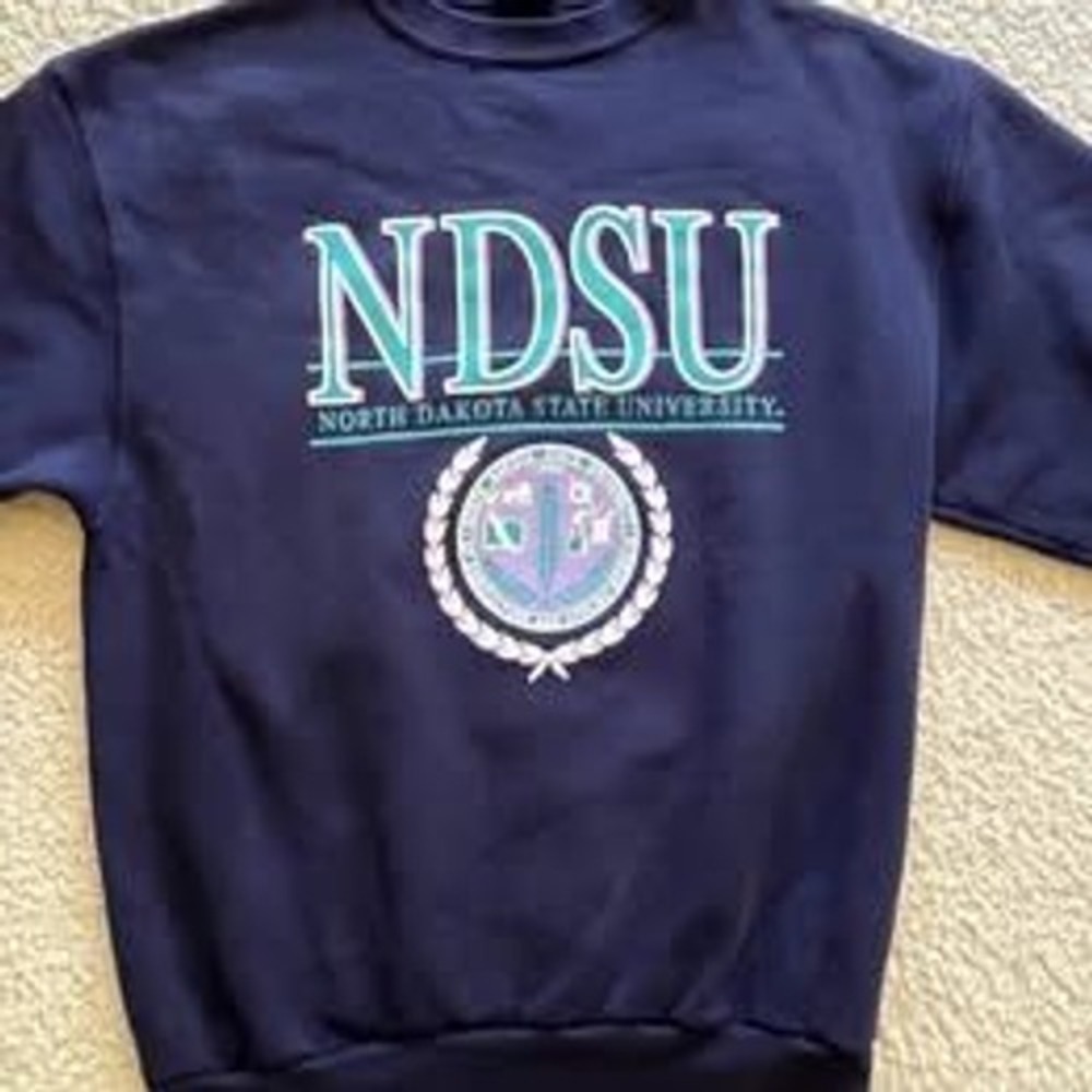 Vintage NDSU North Dakota State Crewneck Jansport Sweatshirt Men XL USA